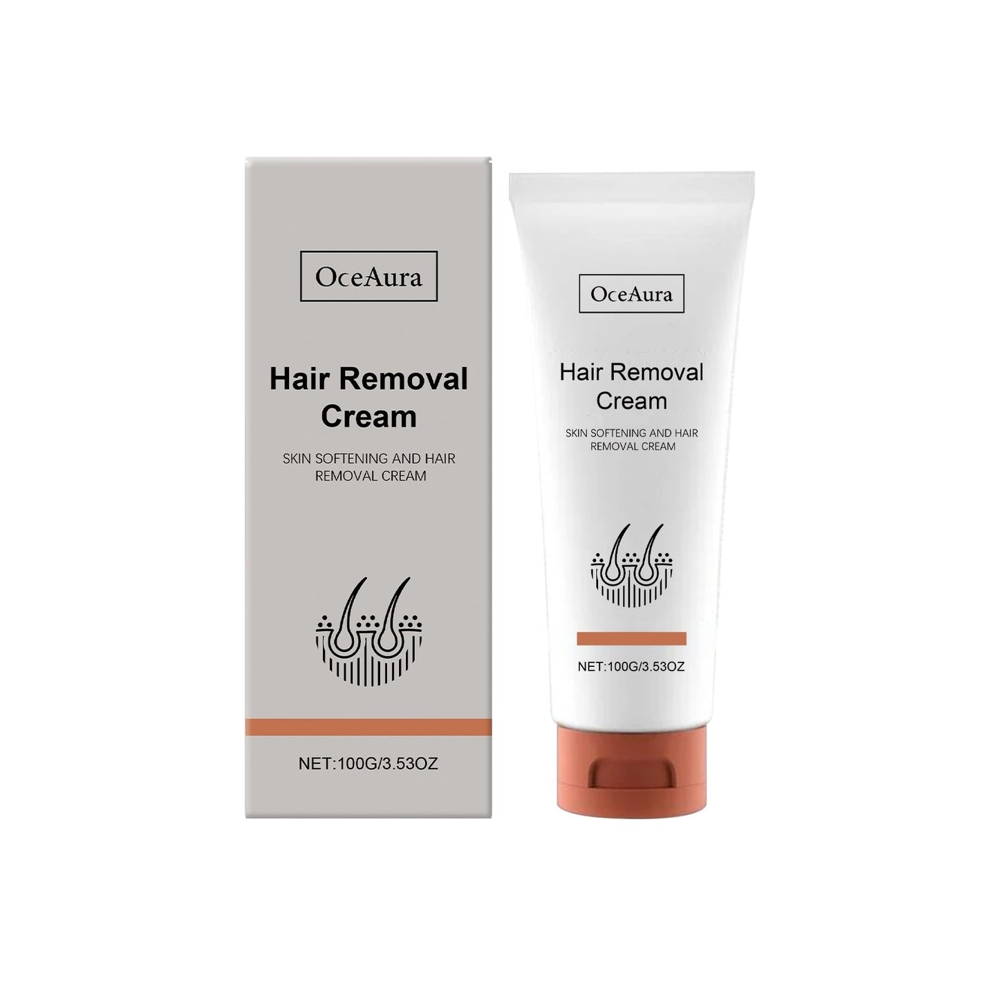 Gentle Hair Removal Cream – 100g Smooth Skin Depilatory