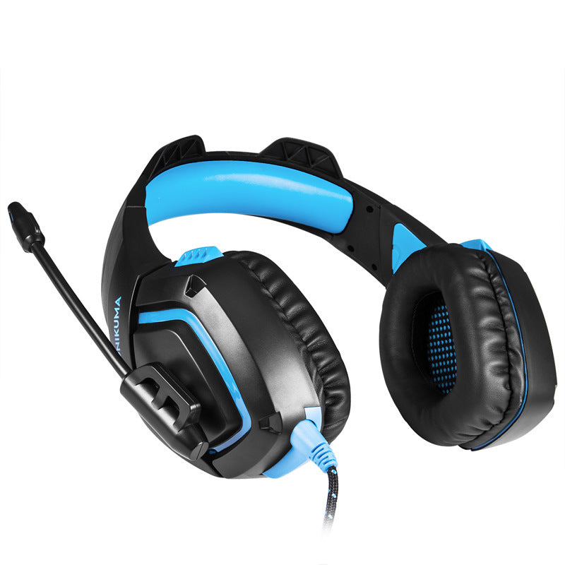Auriculares diadema para juegos con bajos y cancelación de ruido
