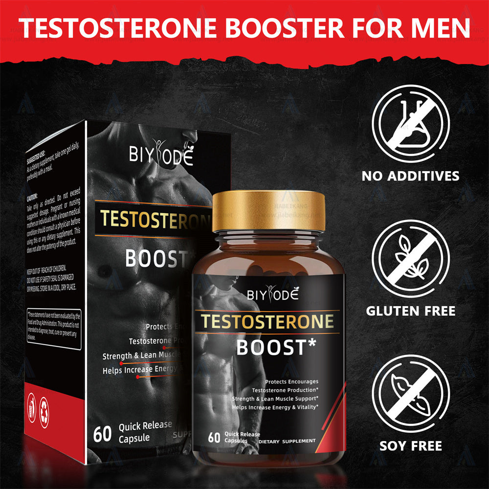 Testosterone Capsules Vegetarian Vitamins Apparel