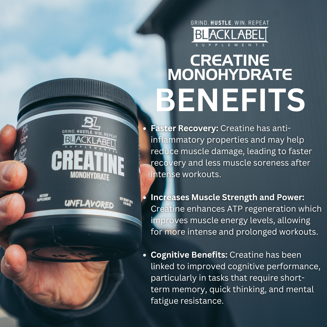 Creatine Monohydrate Powder – 5g Pure Strength & Performance