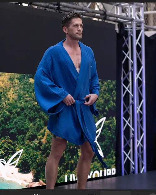 Batas Azul Hombre