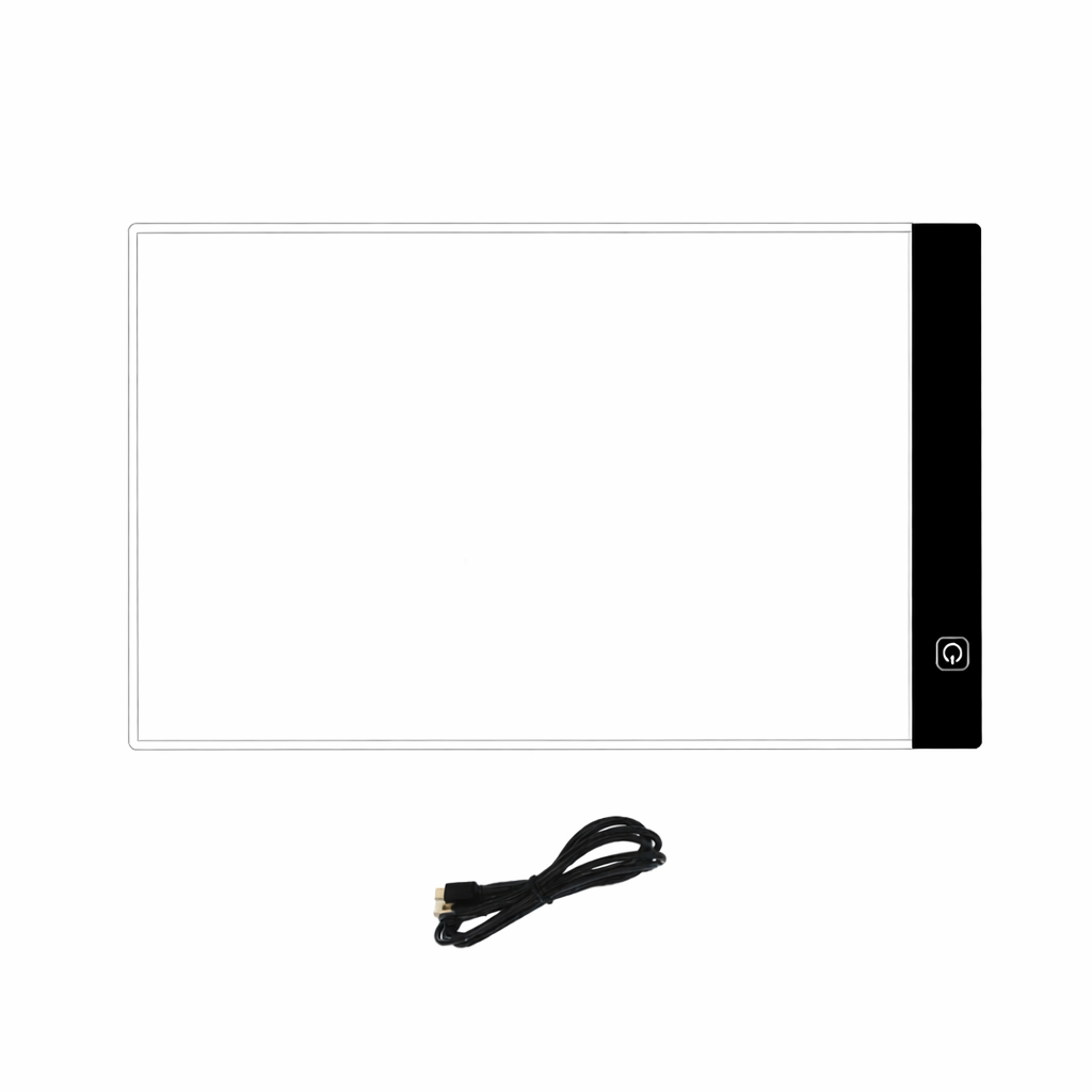 A5 LED Drawing Copy Pad Dimmable Light Board Adjustable Art Tablet Educational Toy