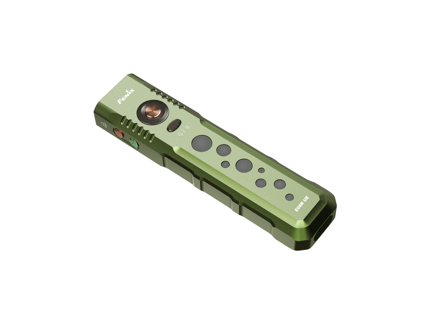 Fenix E08R UE Multi-Light EDC Flashlight With Red Light & Green Laser