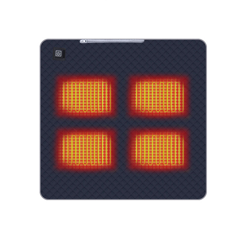 LITEGUEST Ultra Slim Heated Seat Cushion | USB Heated Seat Pad