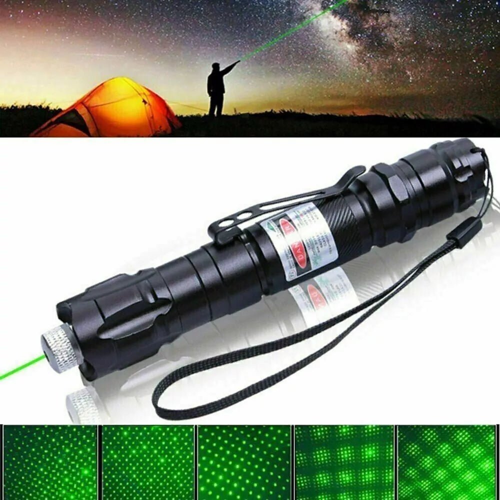 Rechargeable Green Laser Pointer 532nm USB Long Range