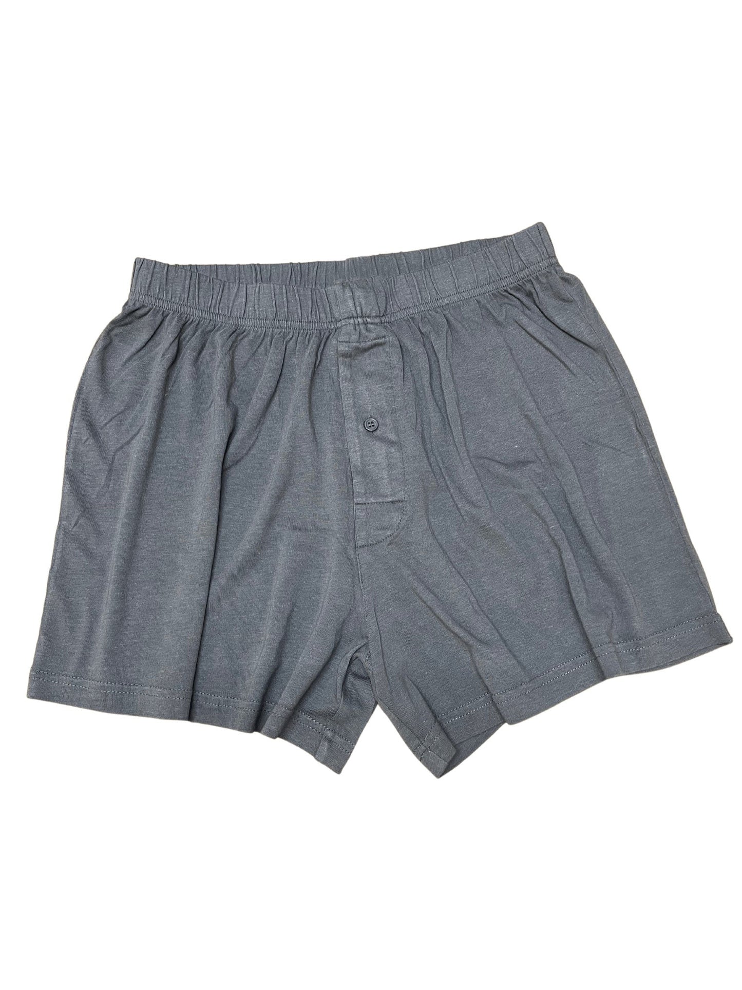 Caleçons boxeur pour hommes en viscose de bambou/coton, couleur gris anthracite - paquet de 5