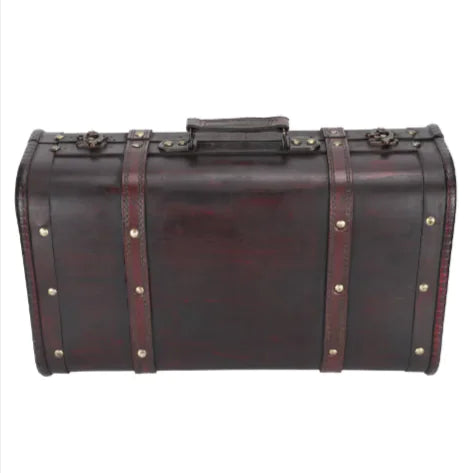 Valise vintage en bois