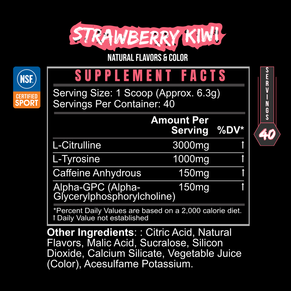Pre-Workout Energy Powder