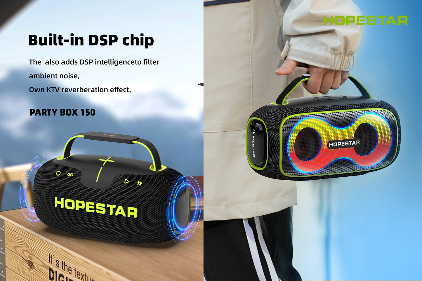 60W Party 150 Wireless Bluetooth Speaker