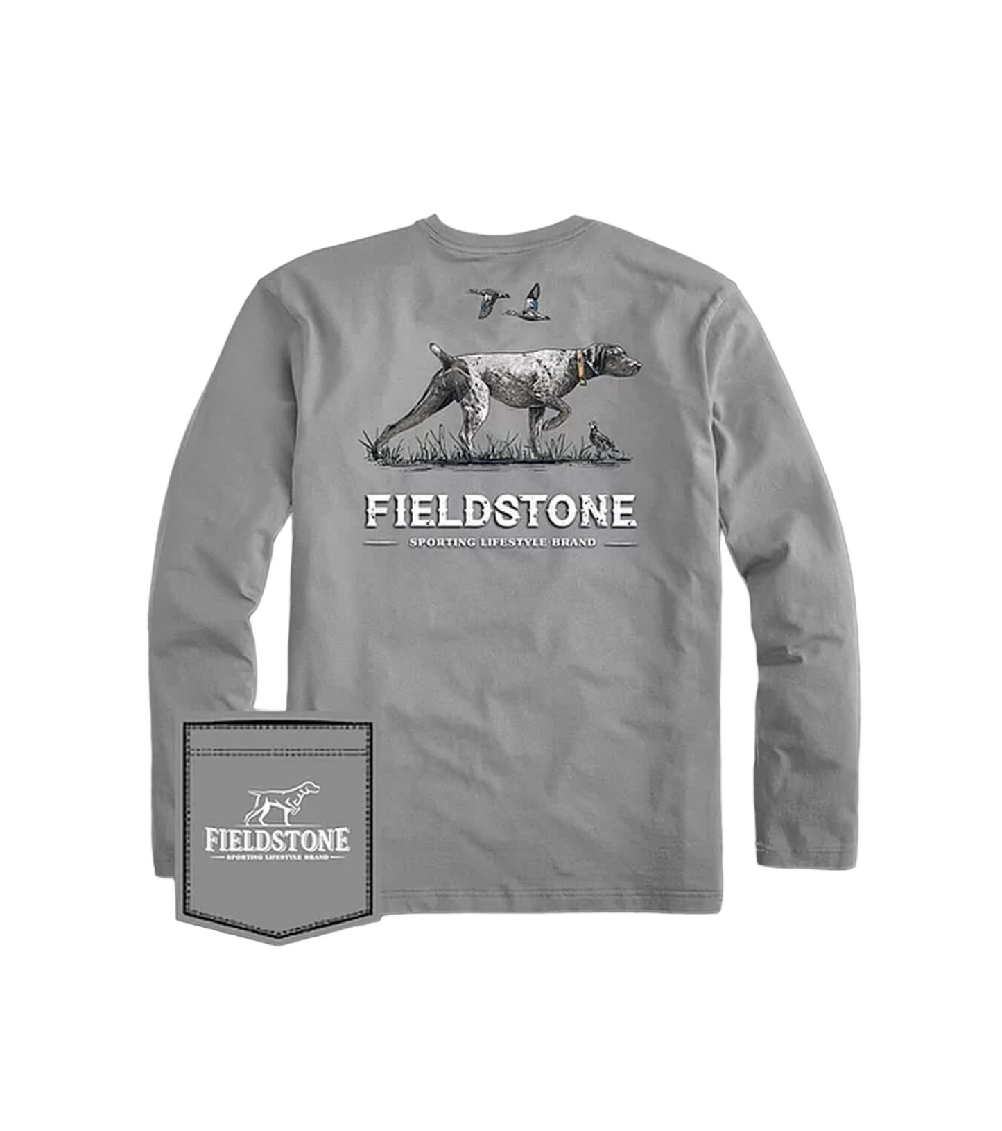 Camiseta de manga larga Pointer Fieldstone