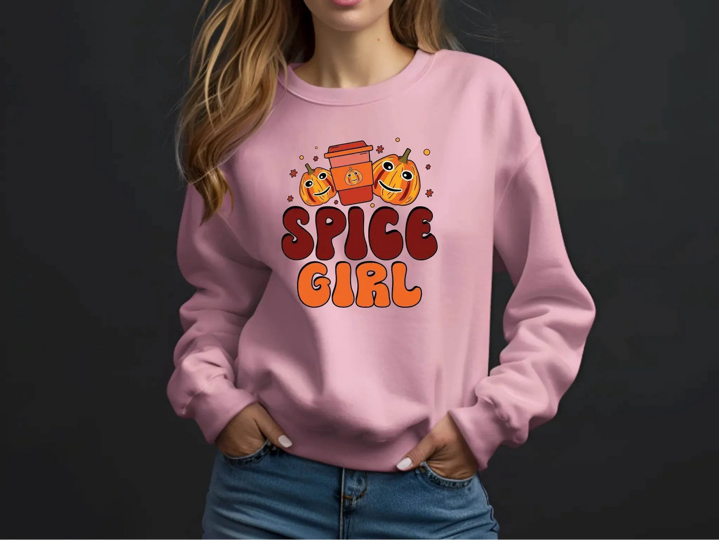 Spice Girl Thanksgiving Sweatshirt – Cozy Fall Pullover