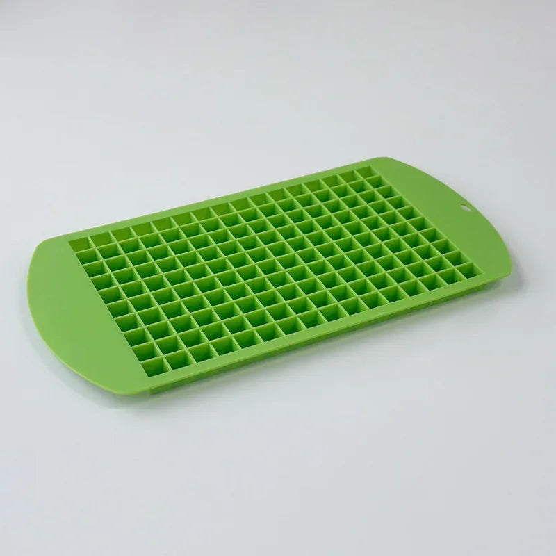 Small Silicone Ice Tray | 160 Grid Crushed Ice Cube Maker