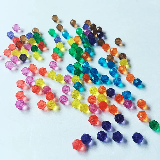 Water Beads Refill Pack | 500 PCS 6 Color Jigsaw Puzzle Set for Kids