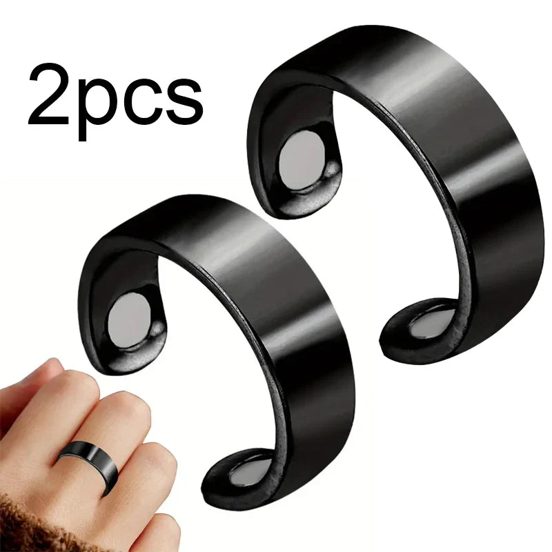 Magnetic Acupressure Anti Snoring Ring | Natural Sleep Aid