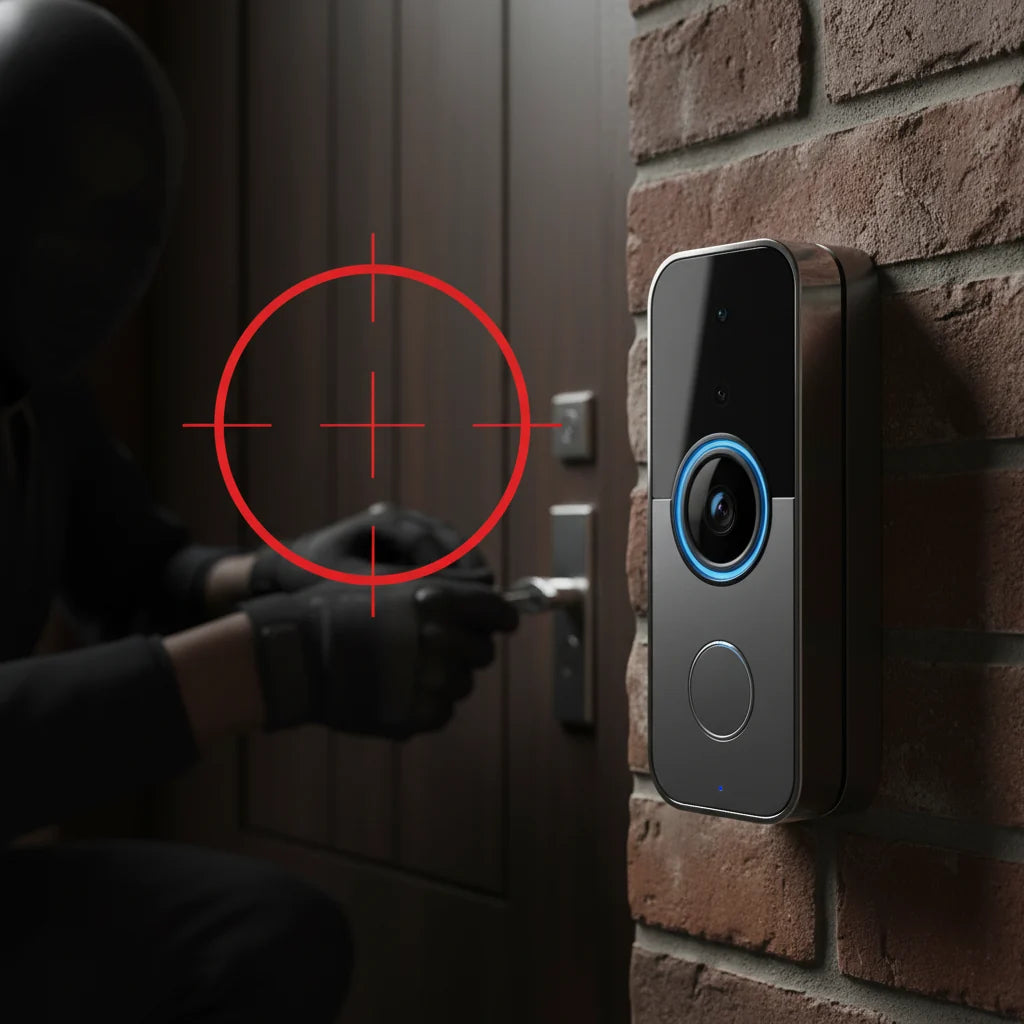 1080P Smart Video Doorbell WiFi Camera PIR Motion Detection Two Way Audio