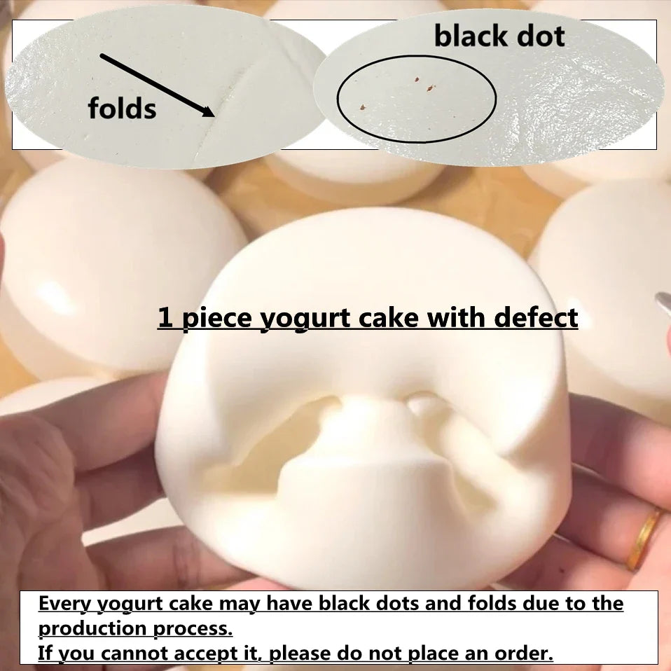 Taba Squishy Yogurt Cake Bread Squeeze Toy | Soft Stress Relief Sensory Fidget