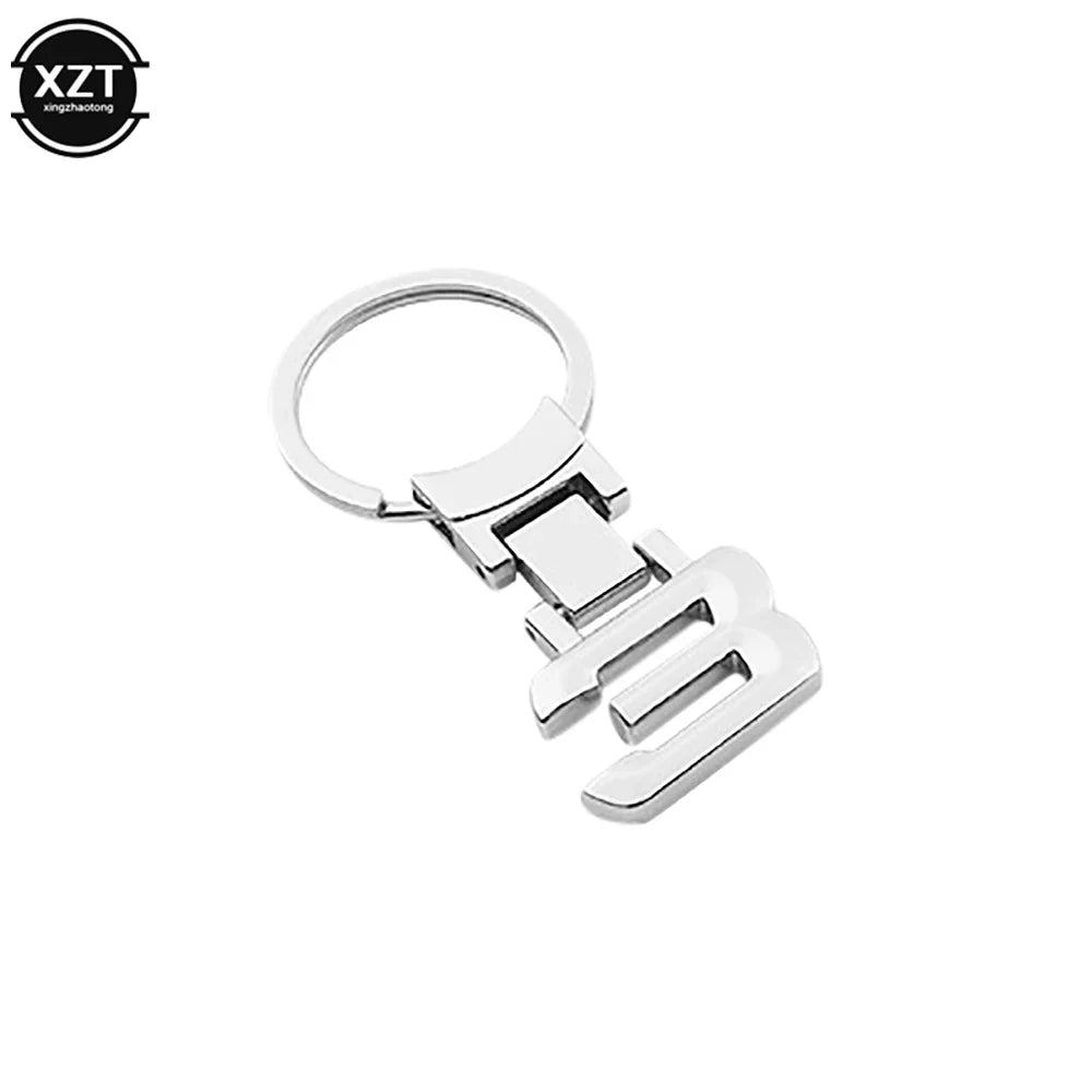 Zinc Alloy Number Emblem Keychain | Car Key Ring for BMW Models