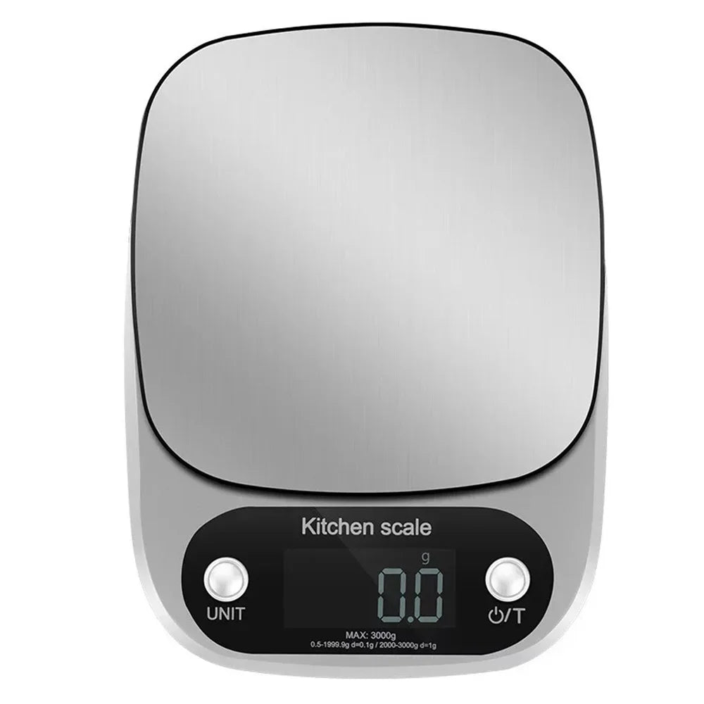 High Precision Kitchen Scale 3kg/5kg/10kg | Multifunctional LCD Food and Jewelry Scale