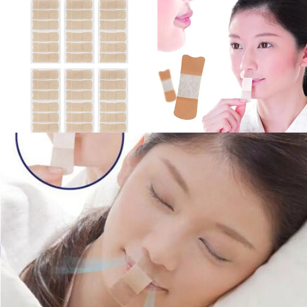 Anti-Snore Stickers 72 Pack | Nasal Strips for Snoring Relief