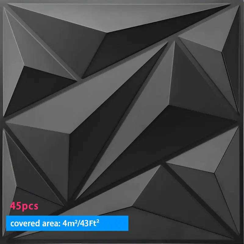 Panneau Mural Texturé 3D Décoration Murale Intérieure Pour Salon Chambre Hôtel Matériaux Respectueux De L'environnement Panneaux Muraux En Pvc