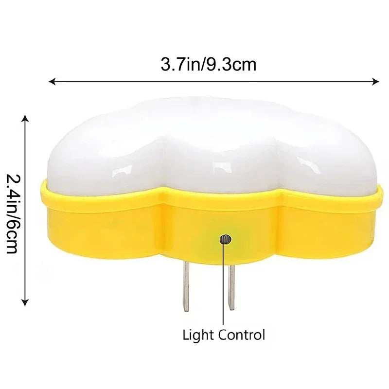 Cloud LED Night Light | Plug-in Cute Night Lamp for Kids and Adults
