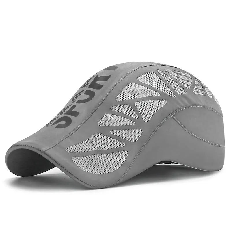 Summer Sport Alphabet Hat | Breathable Mesh Sun Cap for Men