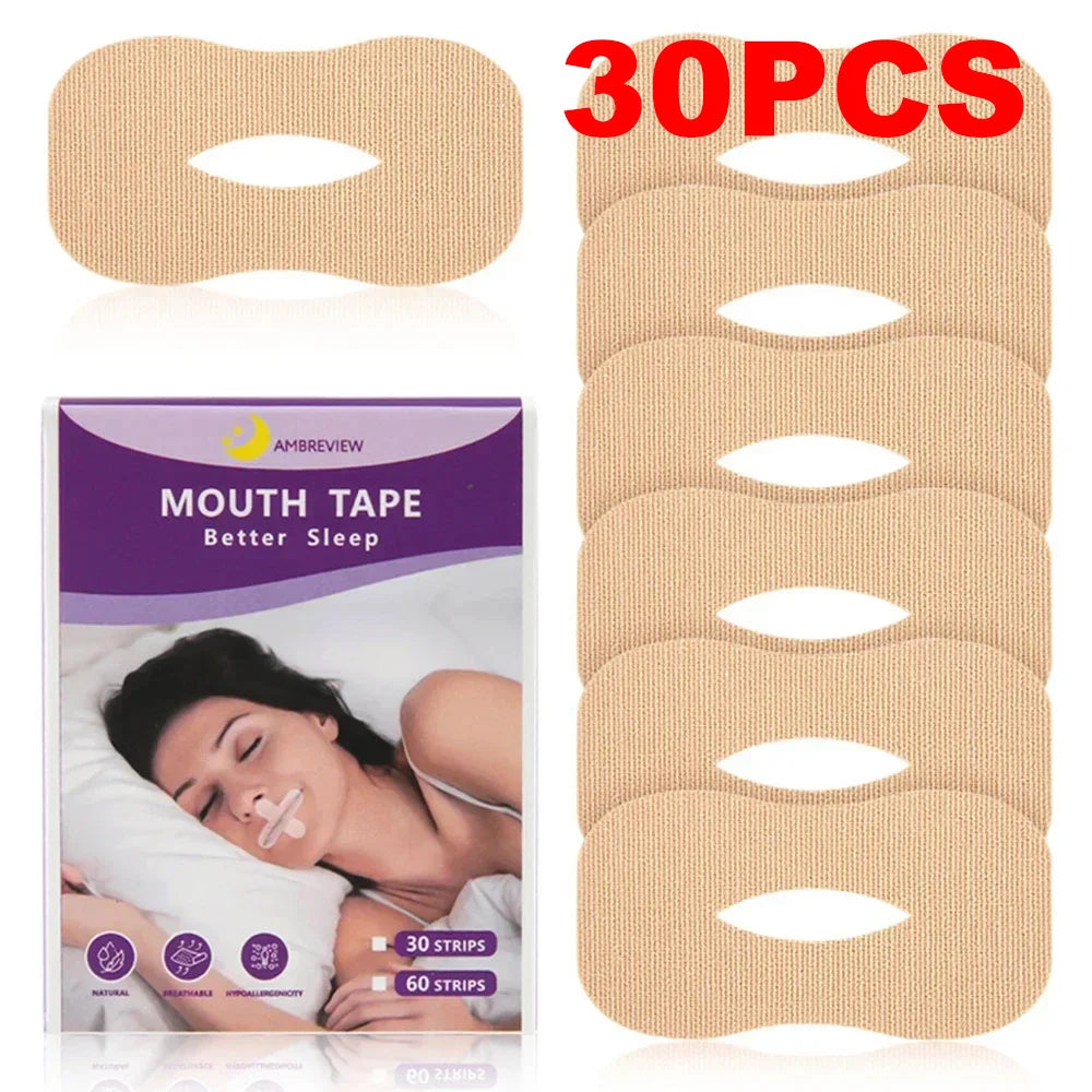 Anti-Snoring Mouth Strips for Children and Adults | Night Breathing Aid