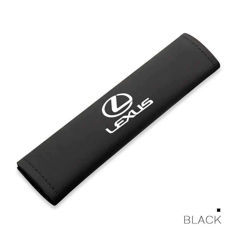 Car Pu Leather Seat Belt Shoulder Protection Set | Interior Accessories for Lexus