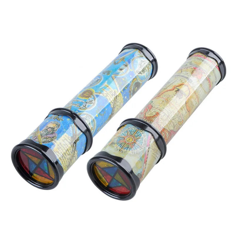 Scalable Rotation Kaleidoscope | 30cm Magic Educational Toy for Children