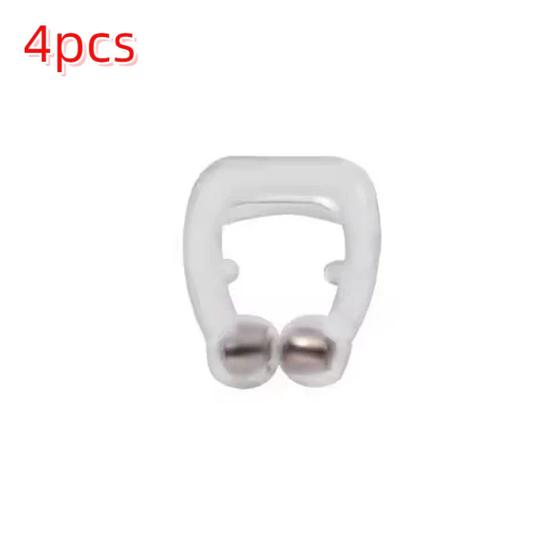 SilentSleep Anti Snoring Nose Clip | Magnetic Silicone Sleep Aid with Travel Case