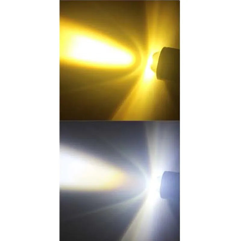 KEVANLY H4 LED Motorcycle Headlight | 10000LM Hi Lo Beam with White Yellow Modes