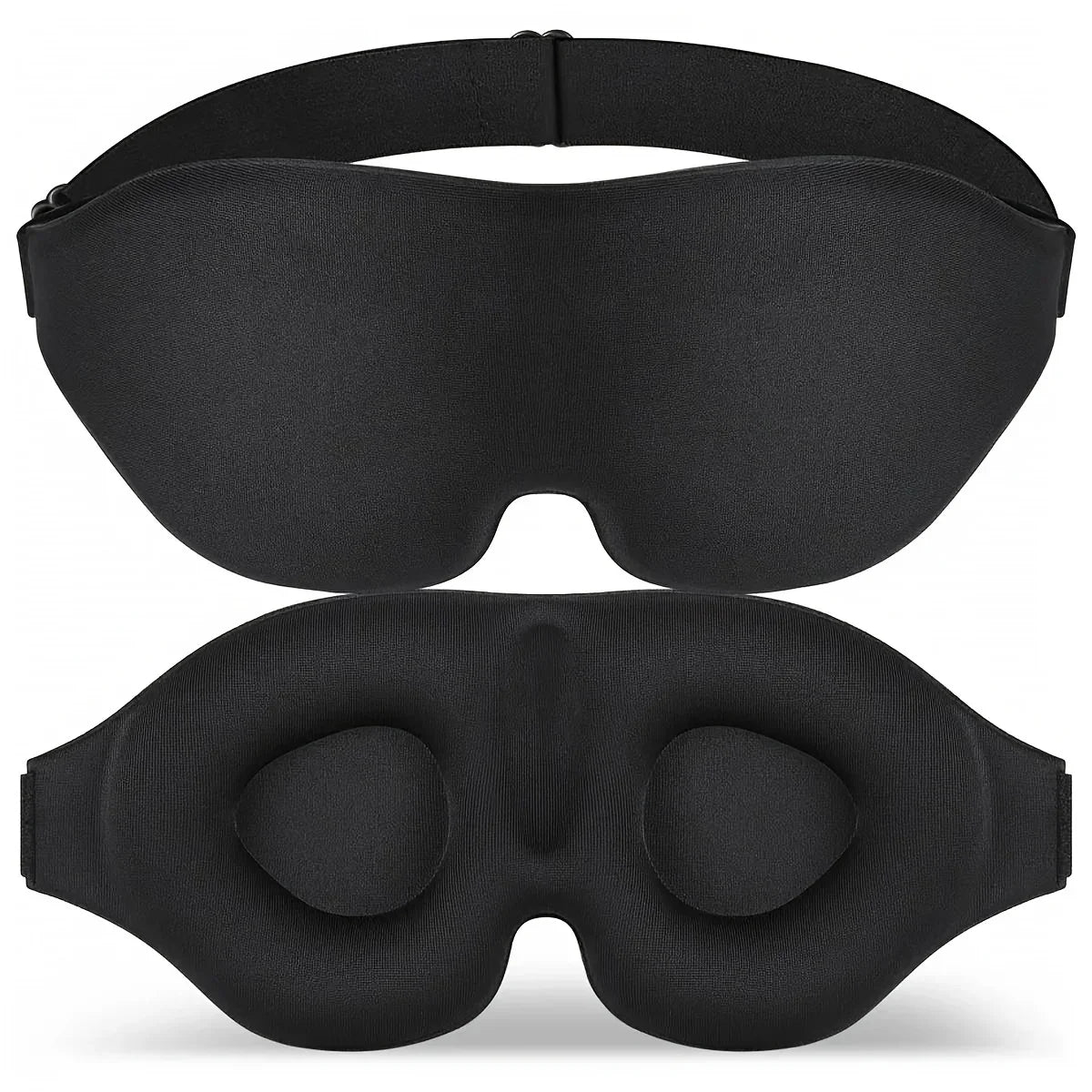 3D Contoured Sleep Mask | Light Blocking Eye Cover for Men and Women