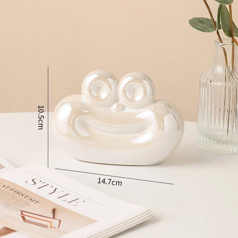 Unique Sausage-Shaped Decorative Ceramic Home Decoration Ornaments Creative Kitchen Living Room Decor Accessories