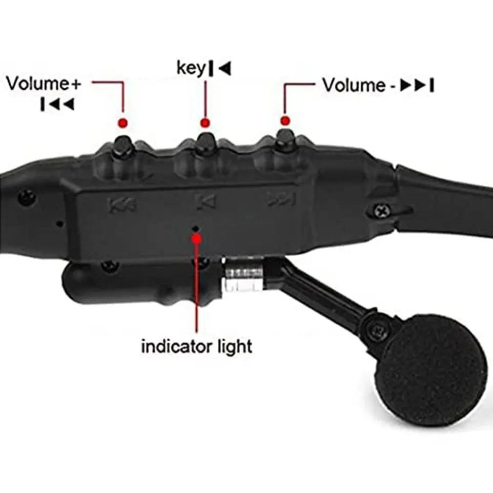 Wireless Bluetooth Sunglasses Stereo Audio Headset for Cycling Driving Sports