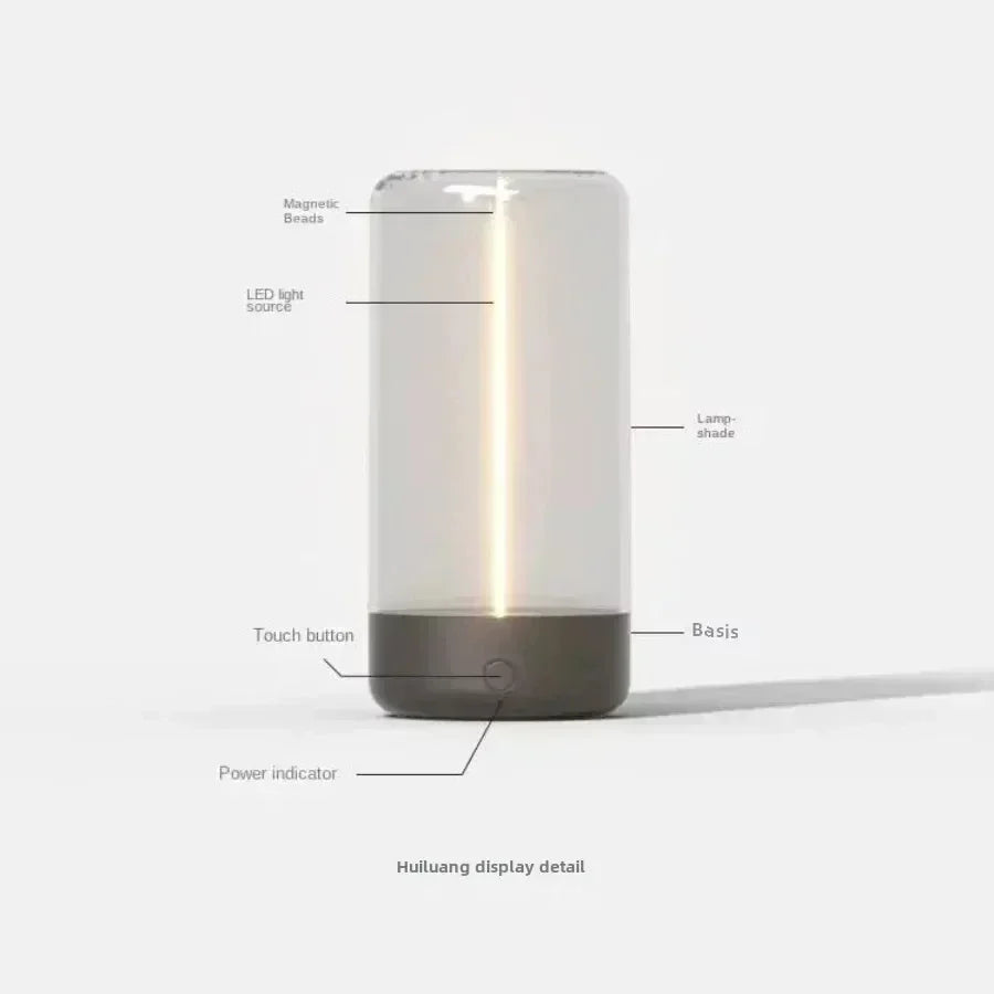 Portable Quantum Wire Ambient Light – Type-C Eye Protection LED Lamp for Bedroom