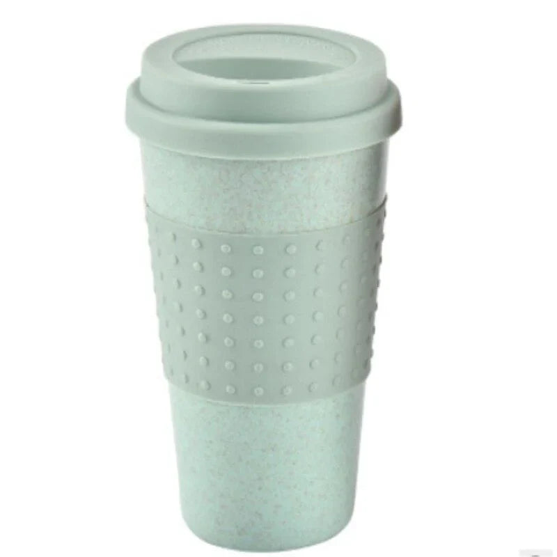Reusable Wheat Straw Mug | Eco-Friendly Travel Coffee Cup