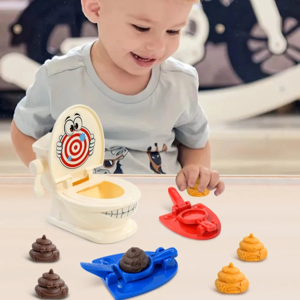 Ejection Toilet Battle Game | Interactive Poop Toy for Kids