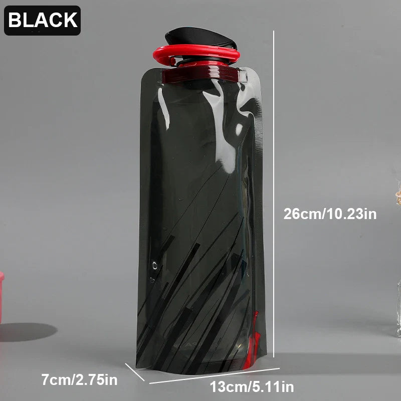 Foldable Outdoor Cycling Water Bottle | Portable Sports Water Cup
