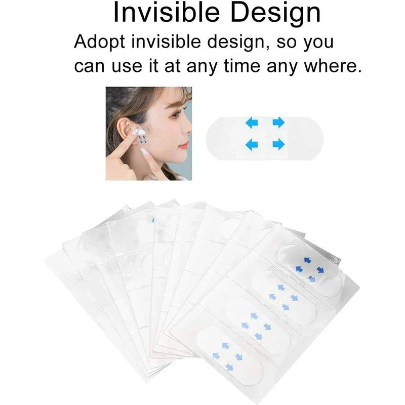 Waterproof V Face Makeup Tape | Invisible Lifting Stickers for Instant Chin Lift