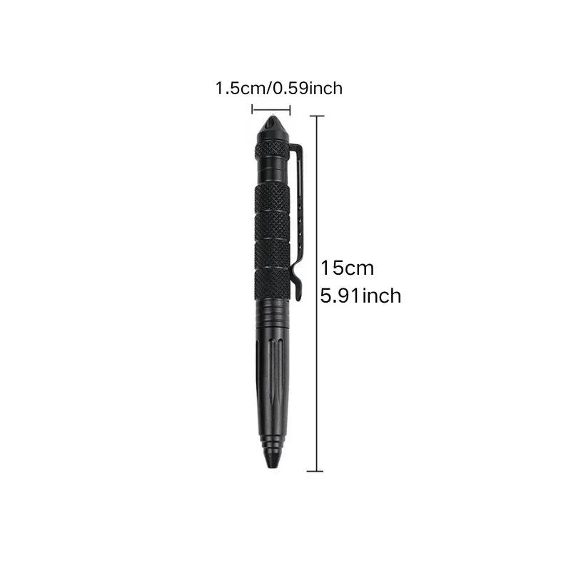 Tactical Self Defense Pen | Emergency Glass Breaker Writing Tool
