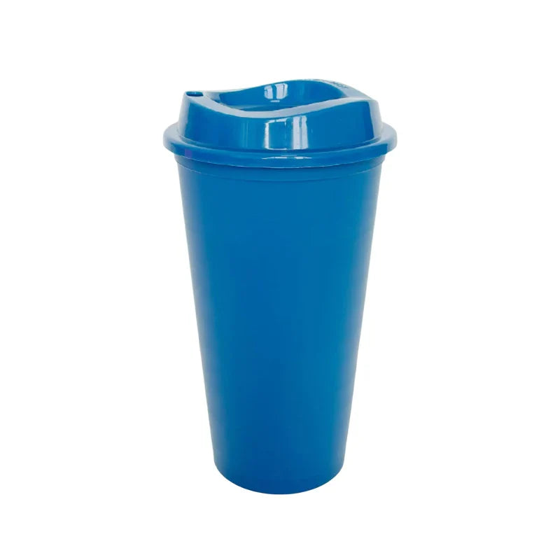 Durable Shatterproof Coffee Mug with Spill-Proof PP Lid | Travel Bottle