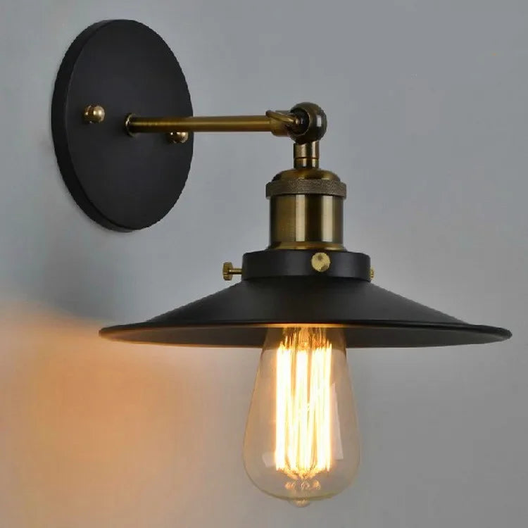 Wooden Wall Lamp with Switch – Modern E27 Color Sconce for Bedroom & Living Room