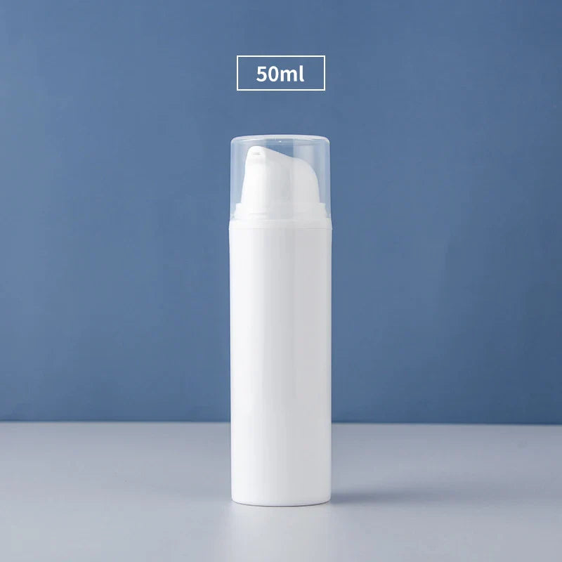 15/30/50ml Empty Airless Pump Bottles | Mini Lotion Vacuum Cosmetic Containers for Travel