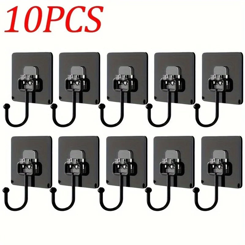 High-Stick Suction Cup Hooks | No-Drill Adhesive Hooks for Kitchen and Bathroom