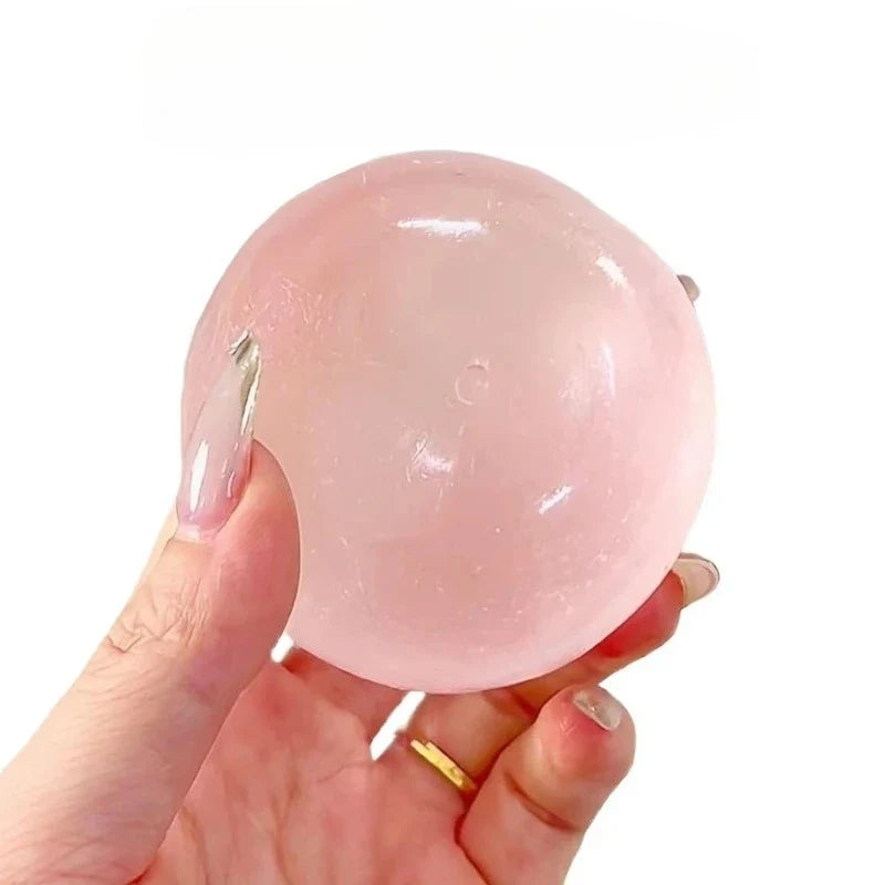 Strawberry Mochi Squeeze Toy | Stress Relief Slow Rebound Fidget Toy