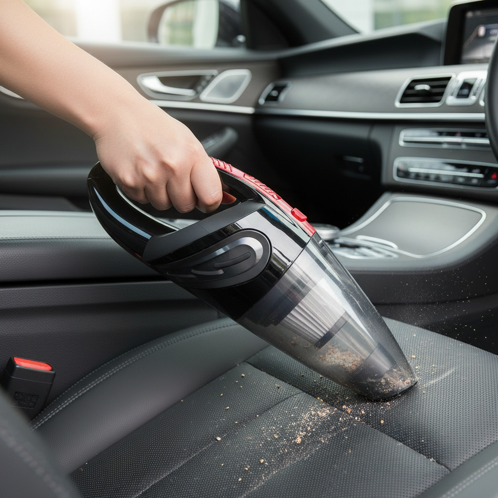 Cordless Handheld Vacuum Cleaner Portable Car & Home Vacuum Wet Dry Cleaner
