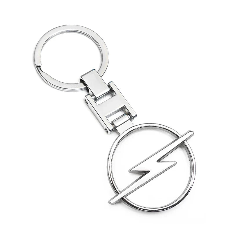 Opel Astra Keychain | Metal Emblem Key Ring for Vauxhall Fans