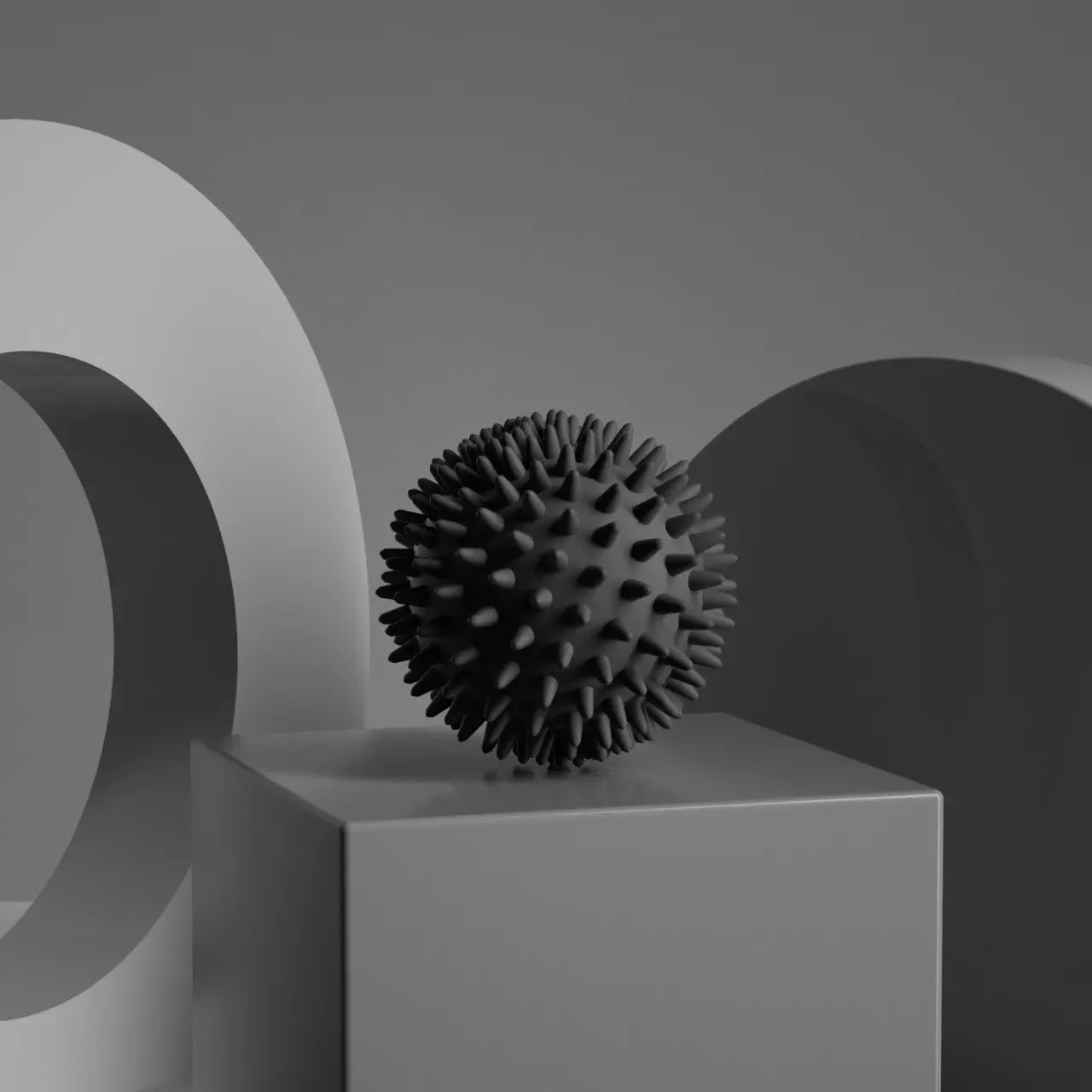 Hedgehog Massage Ball | Yoga Fascia Ball for Muscle Relaxation and Pain Relief