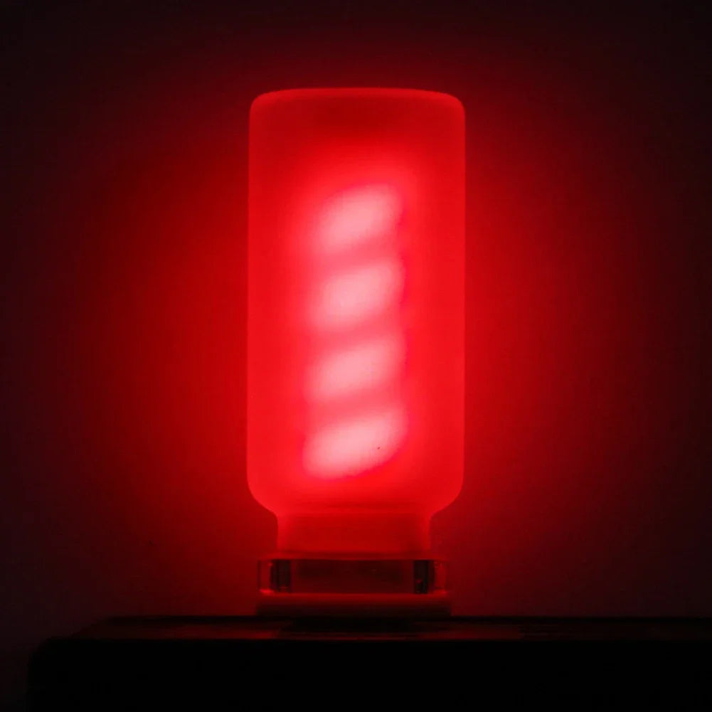 Frosted Glass USB Touch Control Car LED Atmosphere Light | Dimmable Night Decoration Lamp