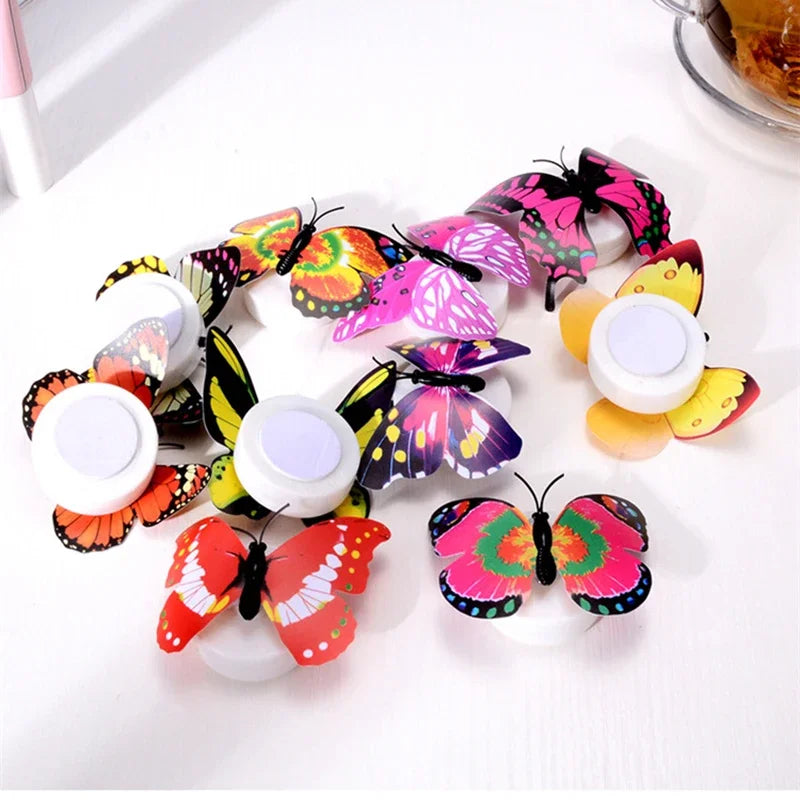 Colorful Butterfly LED Night Light | Fun Fridge and Home Decor